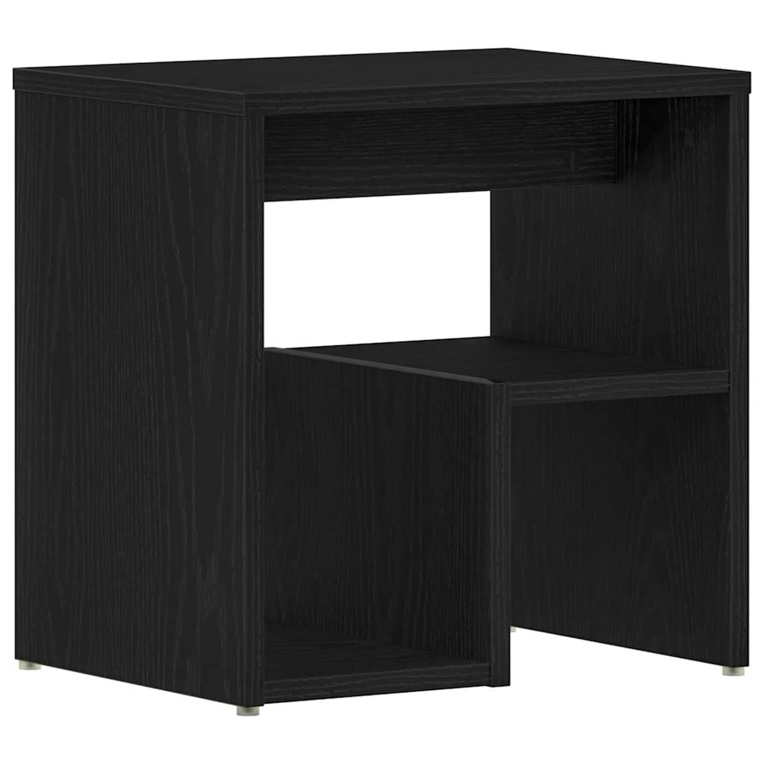 vidaXL Nachttisch Schwarze Eiche 40 x 30 x 40 cm Holzwerkstoff 862615 günstig online kaufen