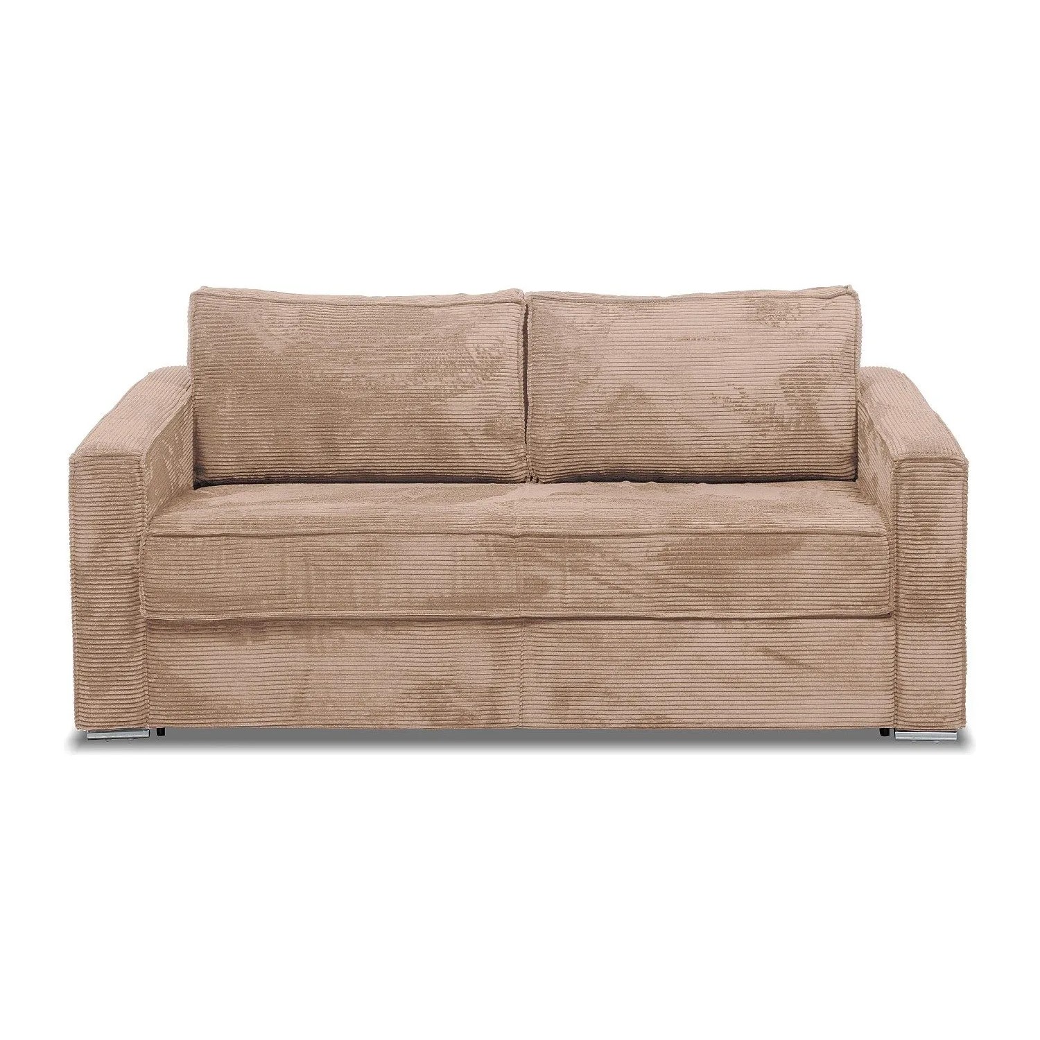 Vente-unique Schlafsofa Loreto Taupe 195 cm