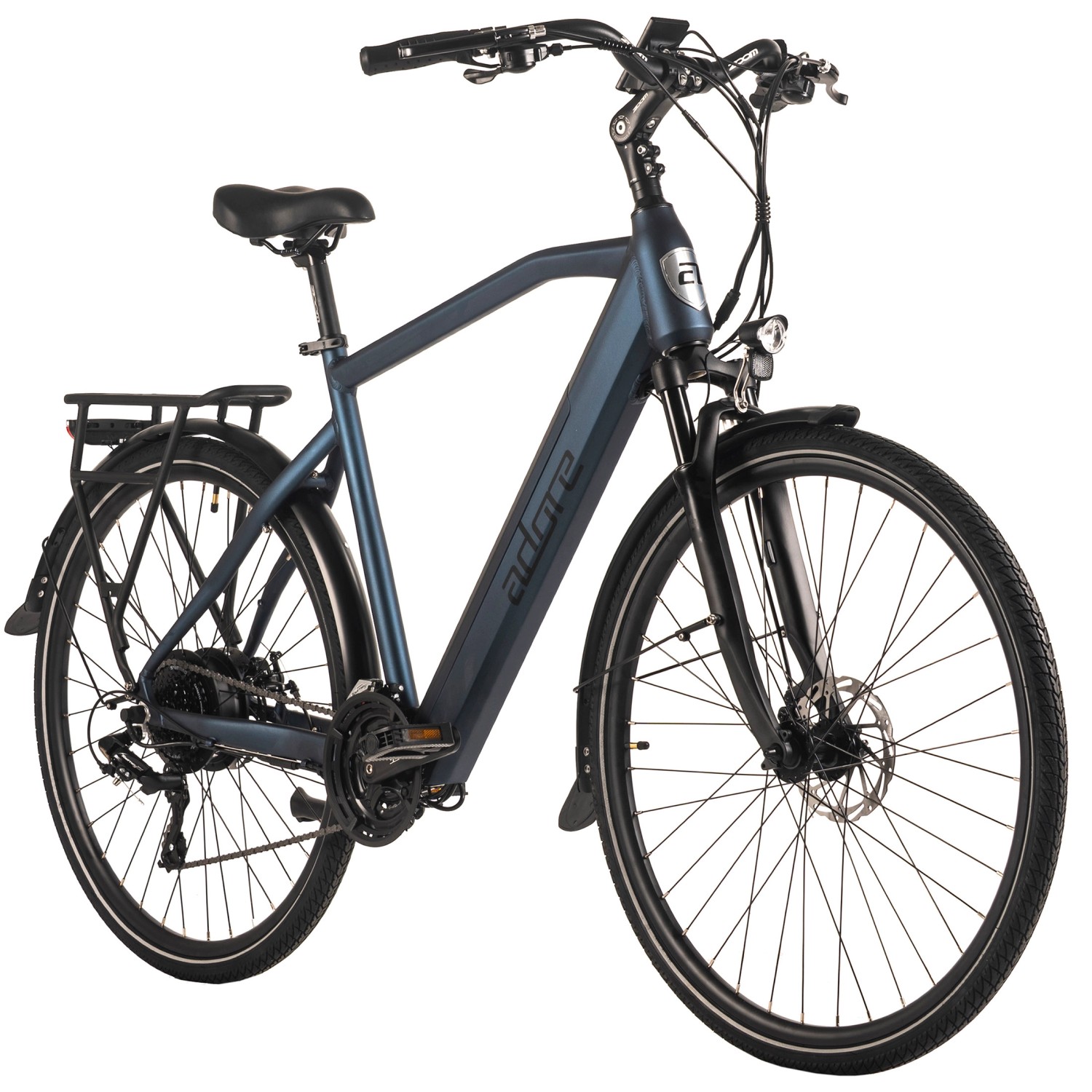 ADORE E-Trekkingbike 28 Zoll Alu Trekking E-Bike ATR-190 Heckmotor 50NM 15Ah Dunkelblau_2