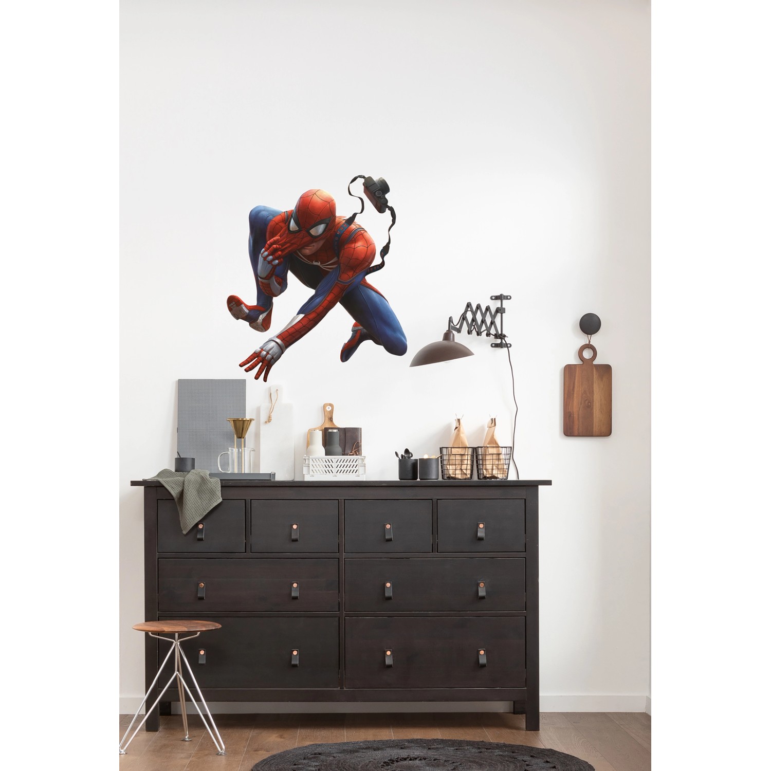 Komar Deco-Sticker Marvel Spider-Man Epic Swinging Blau_2