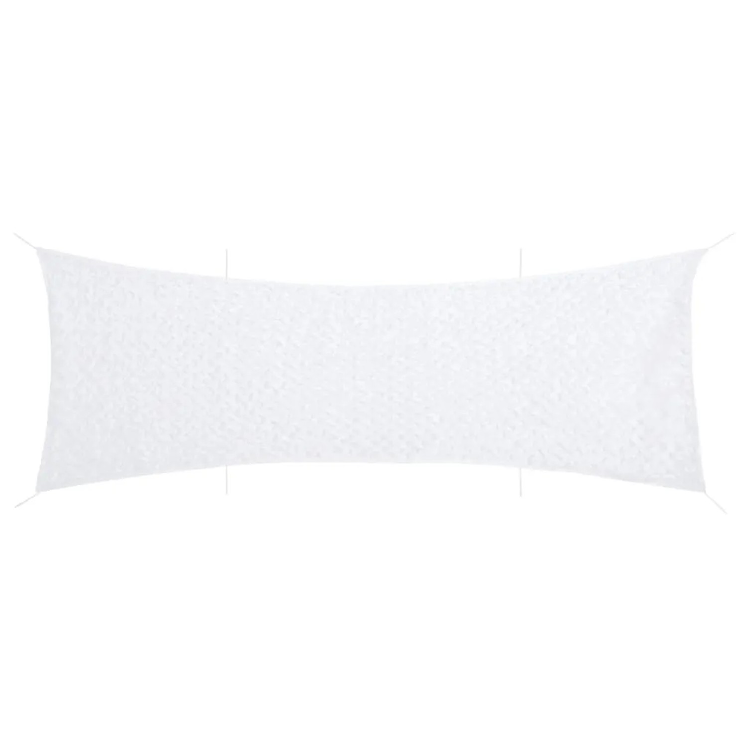 vidaXL Tarnnetz mit Aufbewahrungstasche 753x199 cm Weiß 4008280