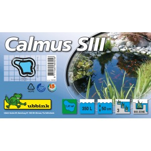 Ubbink Fertigteich Calmus SIII, 350 l: Teichbecken mit Pflanzzonen für naturnahe Gartengestaltung.