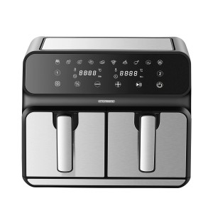 Steinborg SB-3131 Dual Heißluftfritteuse 4+4 Liter 1700 Watt