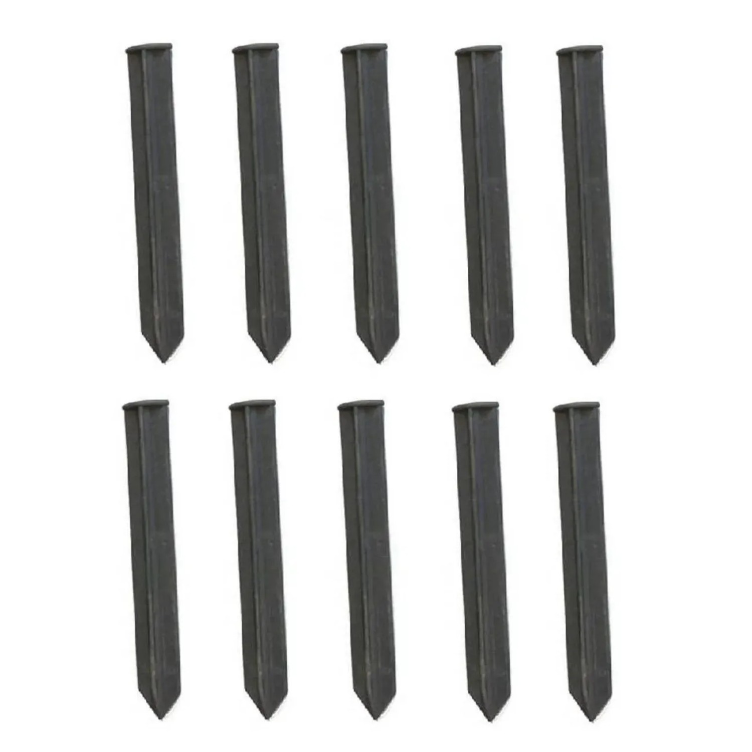 Green-Split Kunststoffanker 25 cm X 3 cm 50er Set Bodenanker Erdnägel