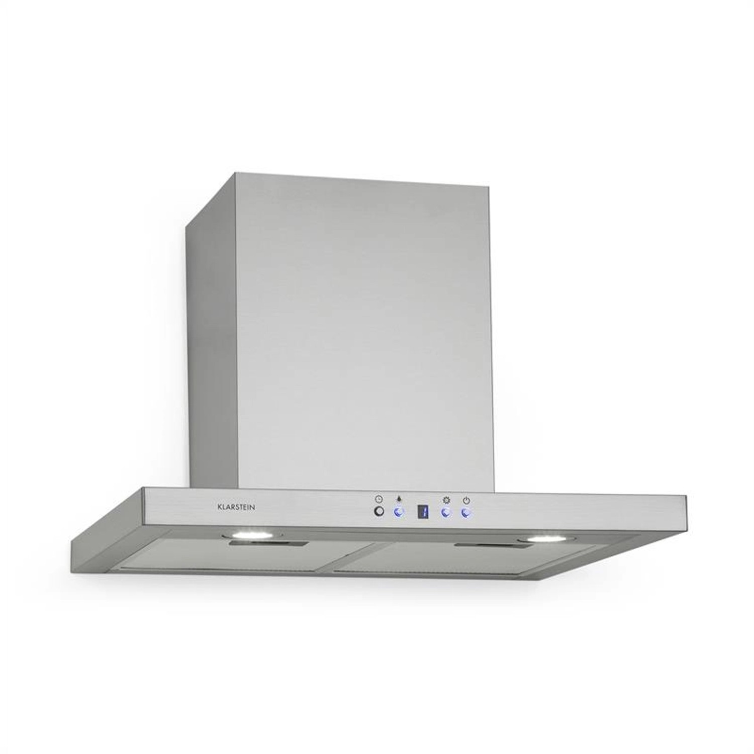 Klarstein Limelight Dunstabzugshaube 60cm Wandhaube 600m³/h Edelstahl Silber