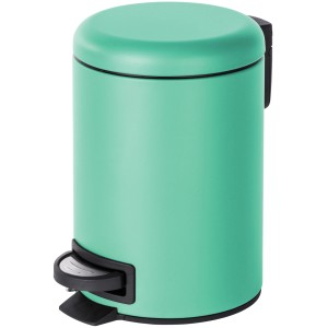 Wenko Treteimer Leman in Minzgrün, 3 Liter Kosmetikeimer für Bad und WC.