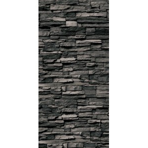 Schulte Duschrückwand ExpressPlus DecoDesign Verbl. Anthrazit, Steinwand-Optik