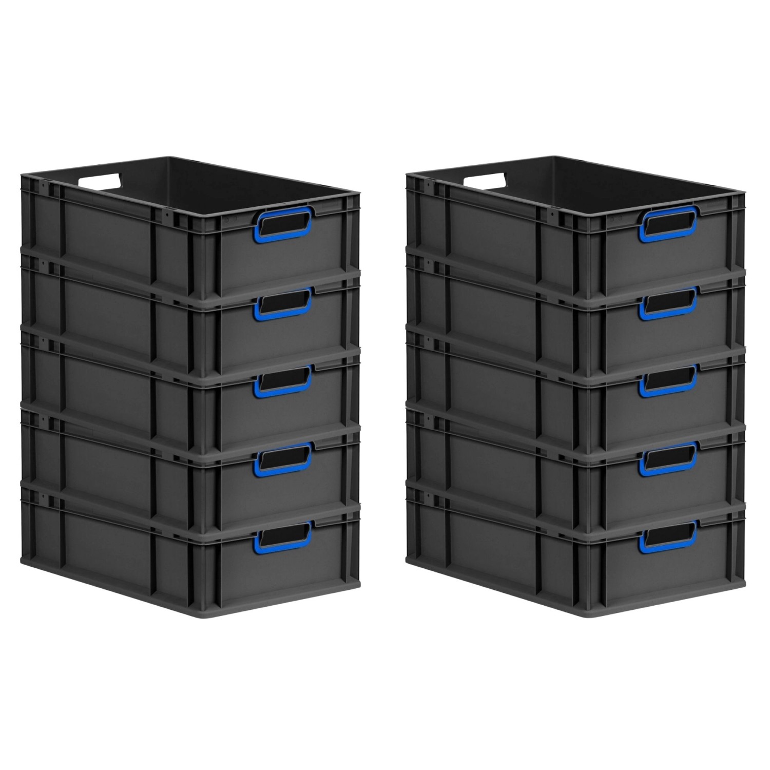 PROREGAL SparSet 10x Eurobox Nextgen Color HxBxT 17x40x60cm 34 Liter Griffe günstig online kaufen