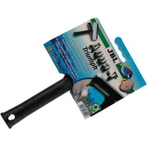 JBL Aqua-T Triumph Scheibenreiniger mit Edelstahlklinge und schwarzem Griff.