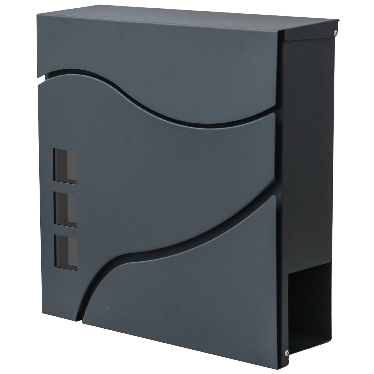 PROREGAL Briefkasten HxBxT 37x37x11cm Wandbriefkasten Postkasten Zeitungsfa günstig online kaufen