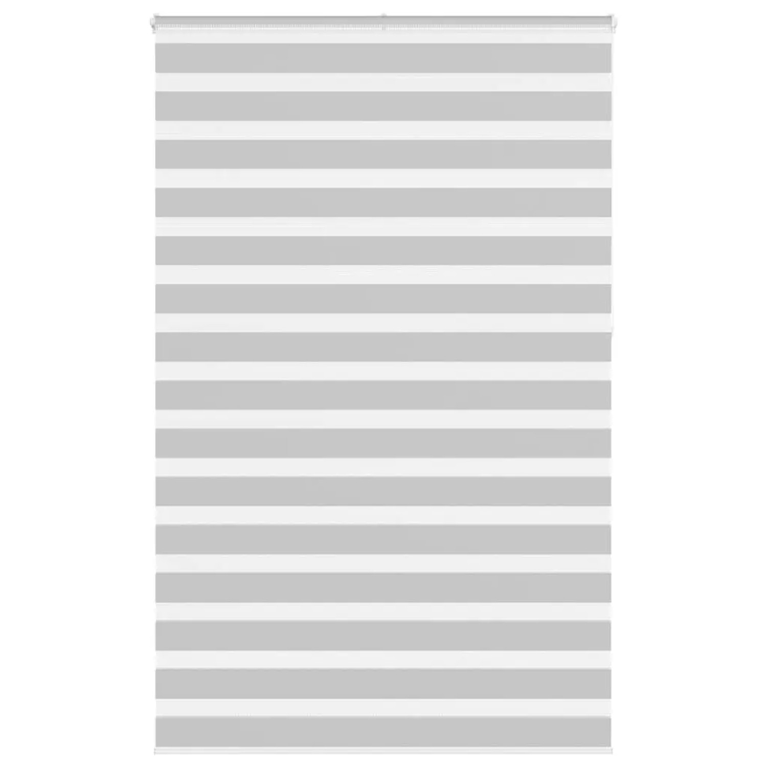 vidaXL Doppelrollo Hellgrau 145x230 cm Stoffbreite 140,9 cm Polyester 4014504