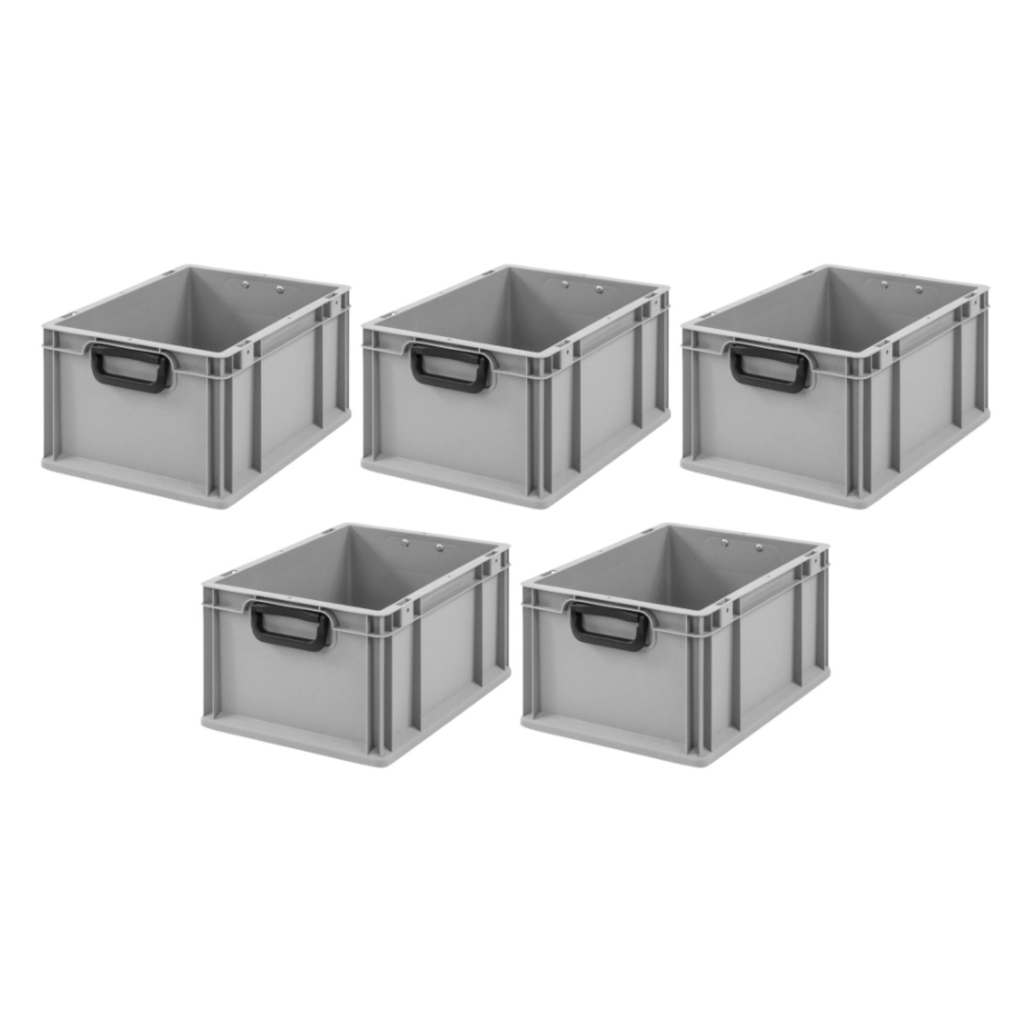 PROREGAL Spar Set 5x Eurobox Nextgen Portable Duo HxBxT 22 x 30 x 40 cm 20 günstig online kaufen