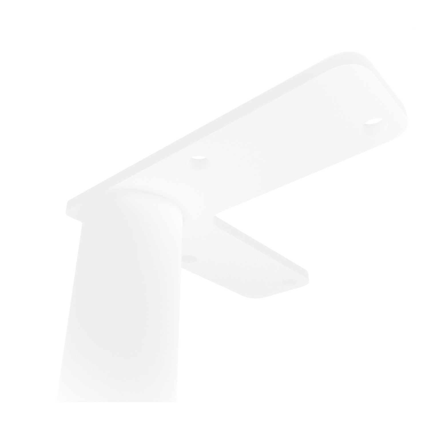 HEVVA Möbelfüße LINZ Weiß 25 cm Hoch 4er Set_7