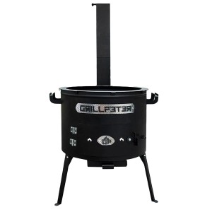 Grillpeter Utschak Asamat mit Kazan aus Gusseisen 12L