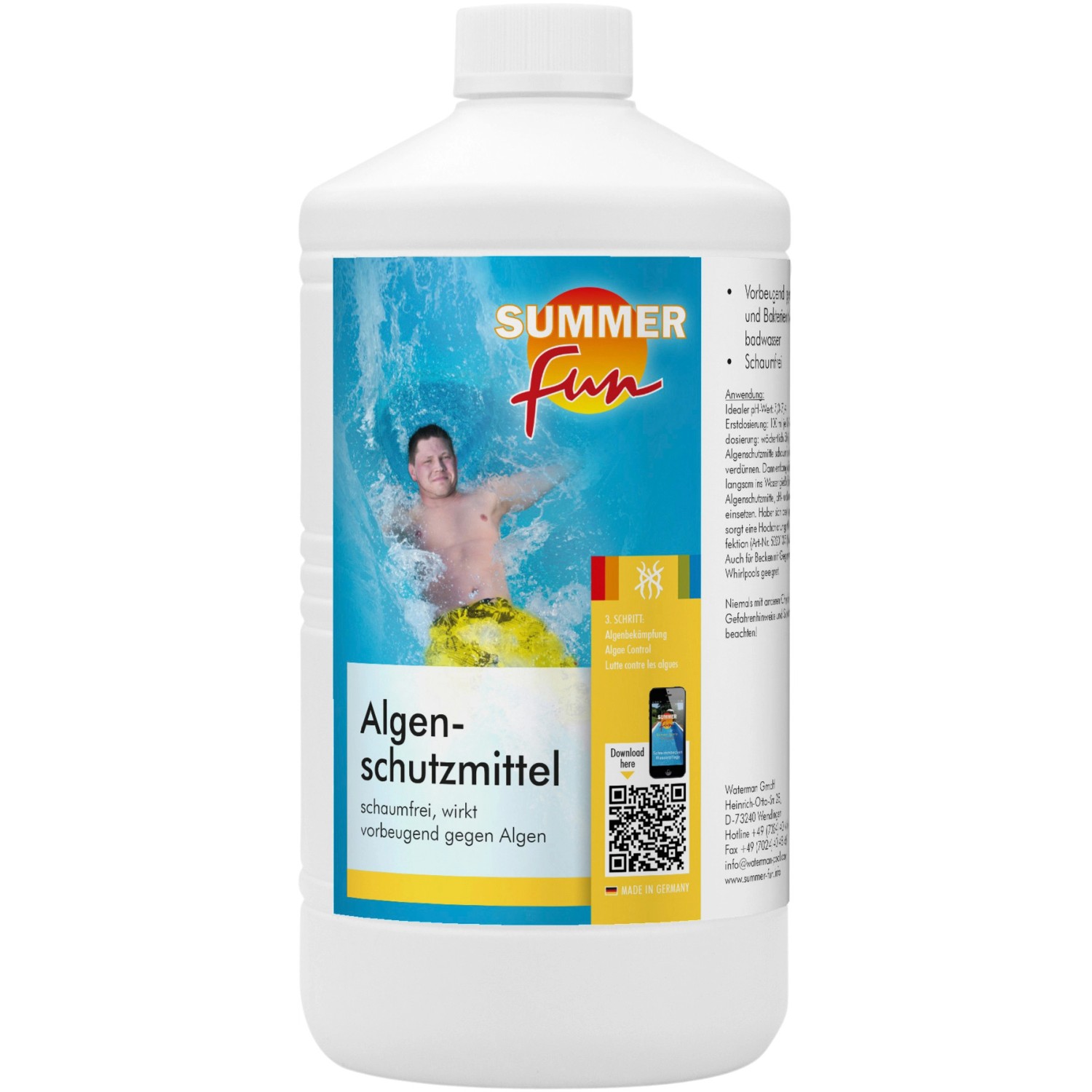 Summer Fun Algezid schaumfrei Inhalt 1 l