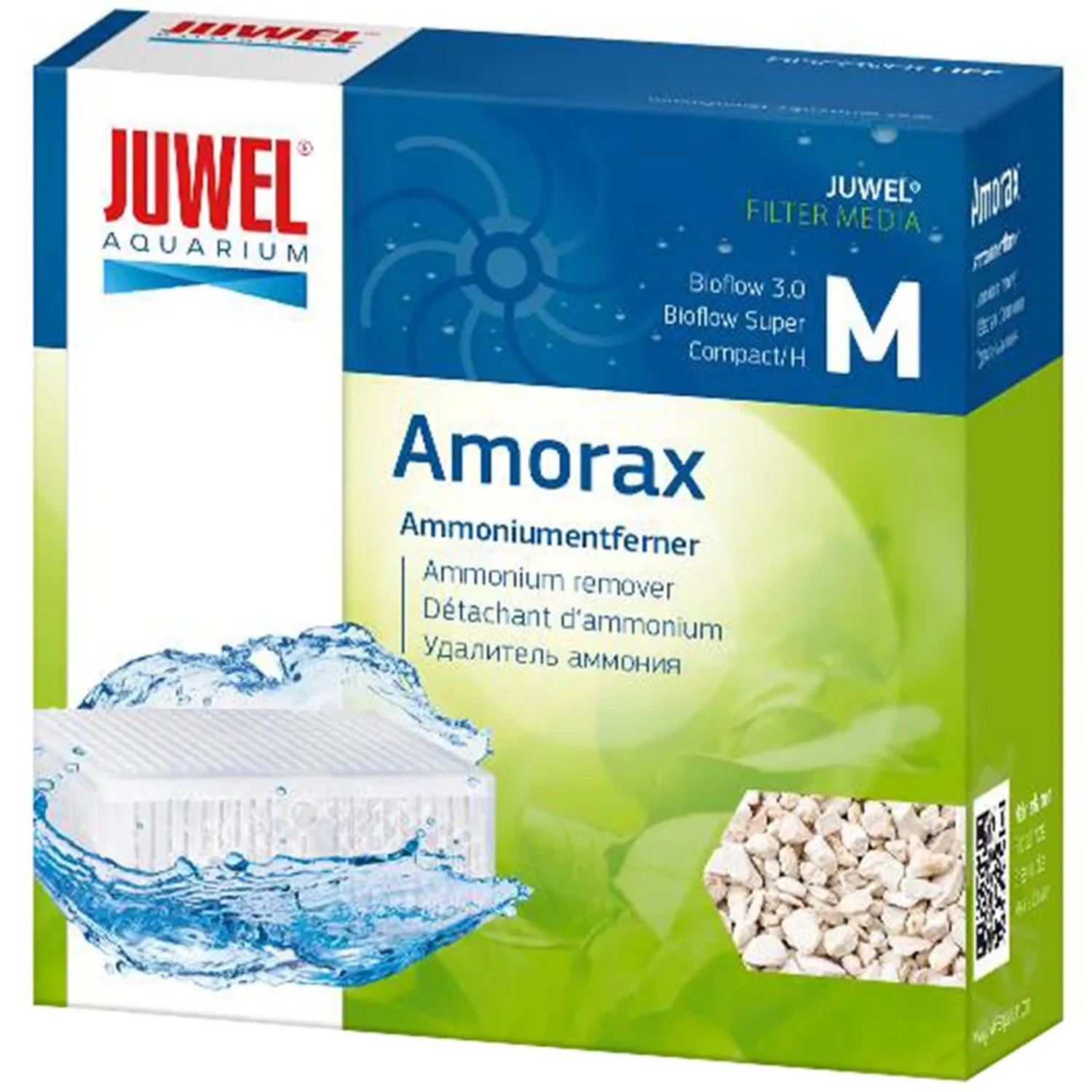 Juwel Amorax Compact M: Filtermedium zur Ammoniumentfernung im Aquarium.