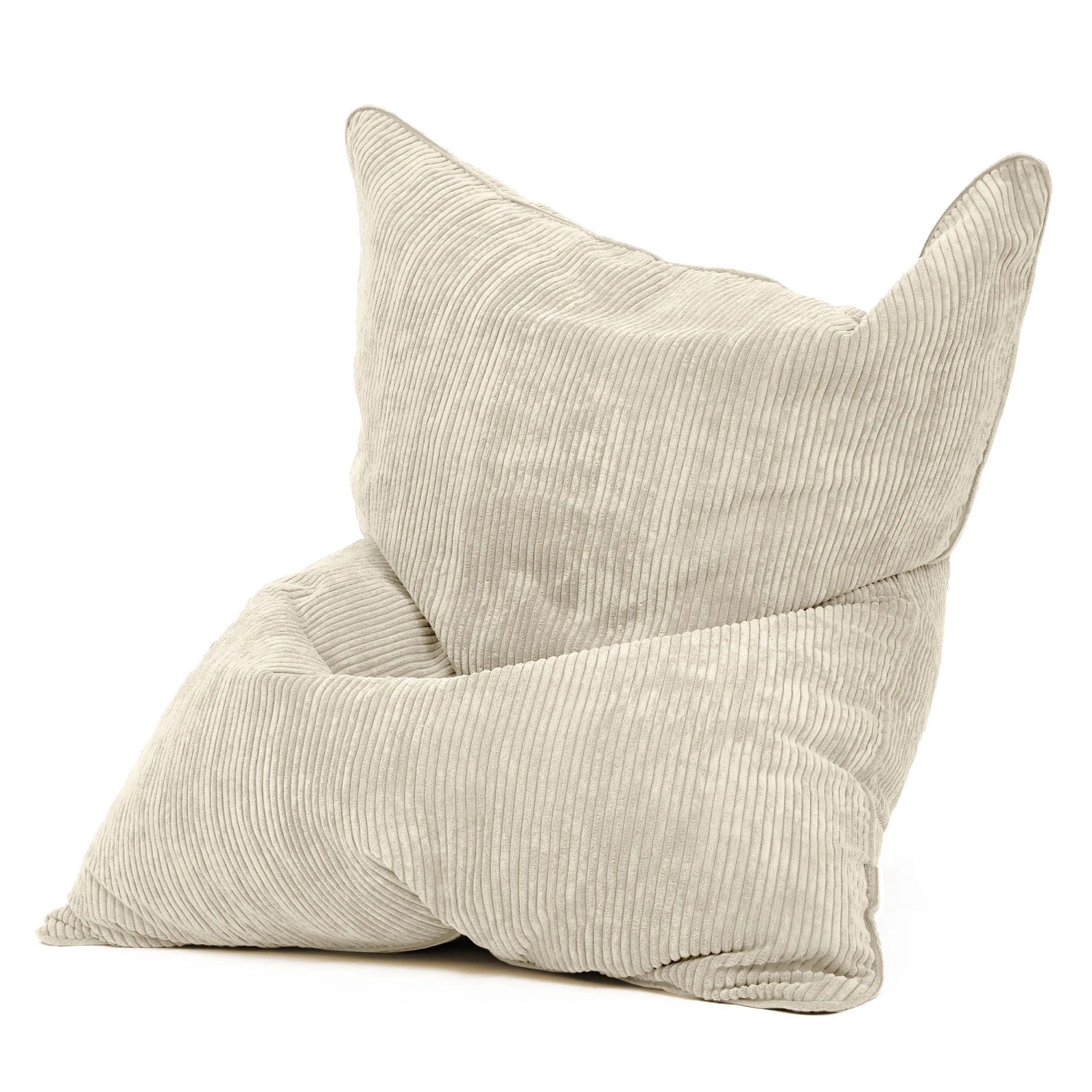 Green Bean Sitzsack Cordoba XXL 140 x 180 x 25 cm Wetterfest Waschbarer Bezug Beige