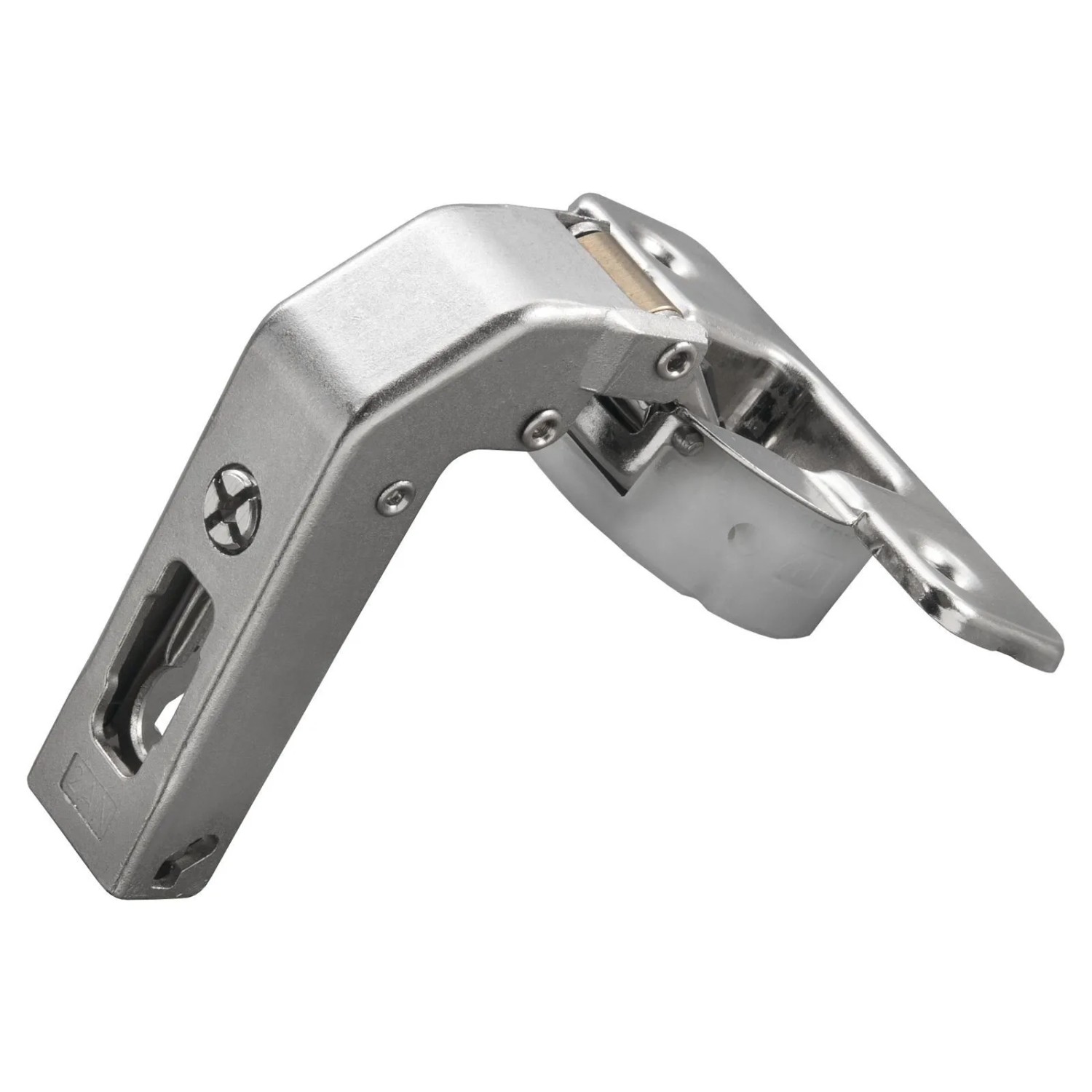 SALICE Stollenscharnier T45 Serie 700 Dämpfung Einstellbar 110 Grad Nickel Matt