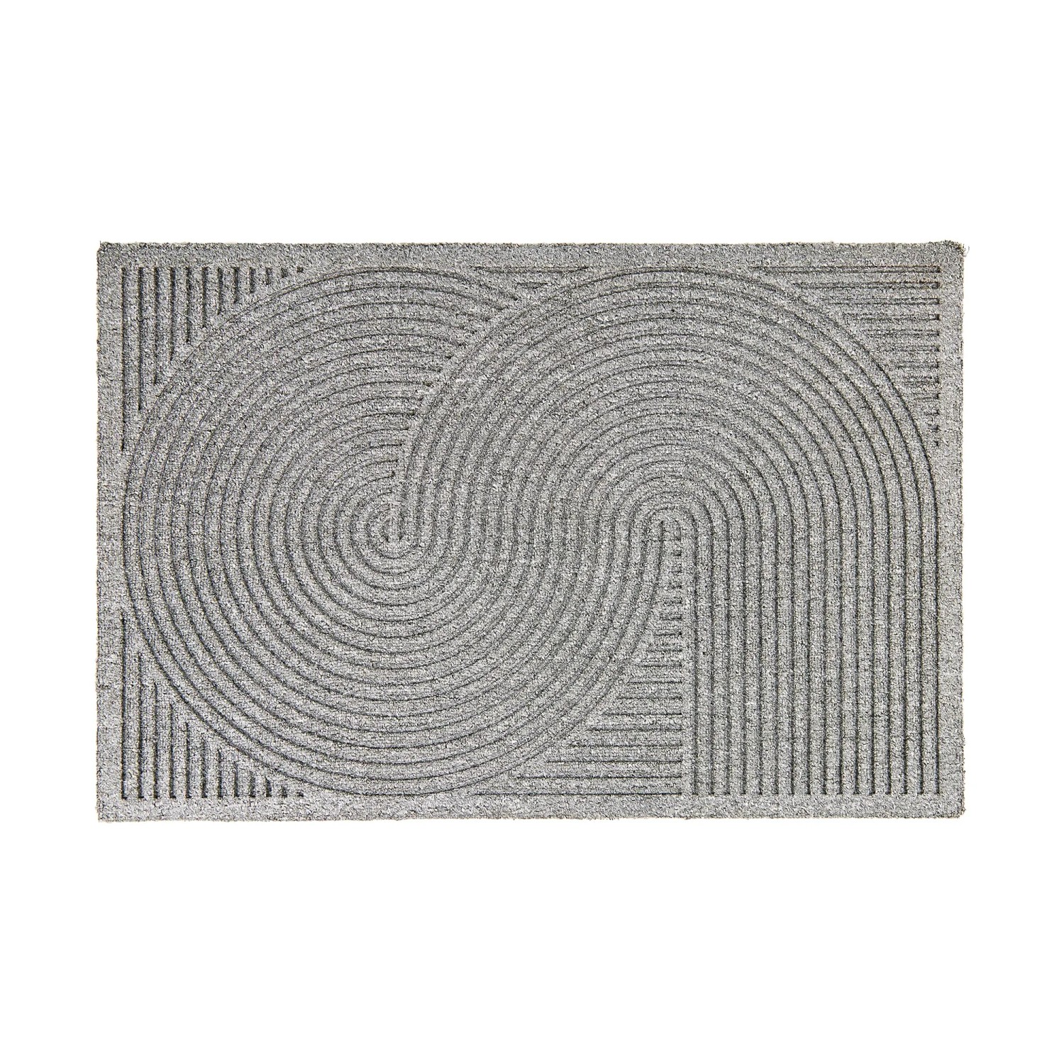 Astra Türmatte Graphic Deluxe 45 cm x 75 cm Silber