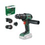 Bosch Advanced Impact 18V-80 Akku-Schlagbohrmaschine mit Zubehör und Verpackung.