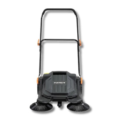 FUXTEC Handkehrmaschine FX-HK65 65cm Arbeitsbreite 20 L Kehrbehälter Flächenleistung bis ca. 2000 m²