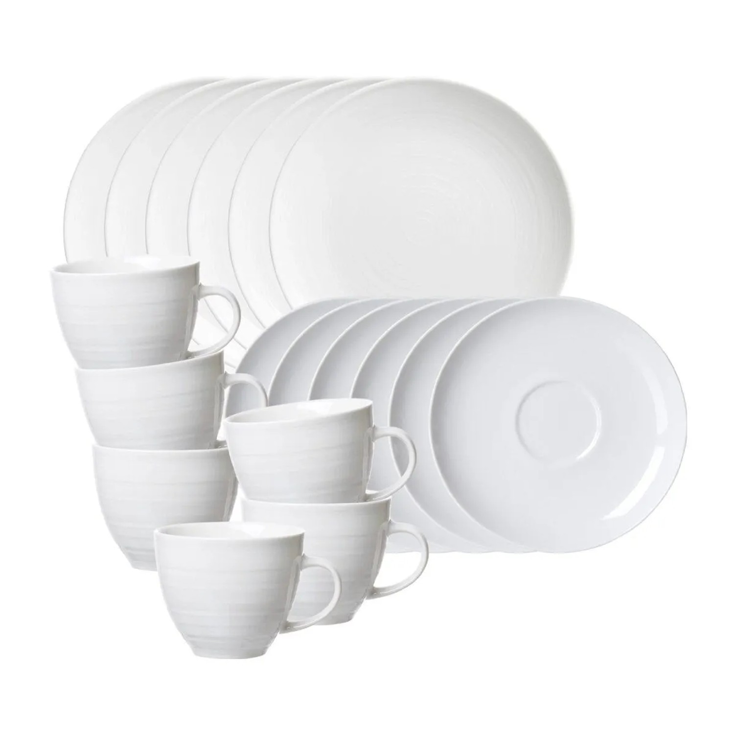 Ritzenhoff & Breker Suomi Kaffeeservice 18-teilig Beige