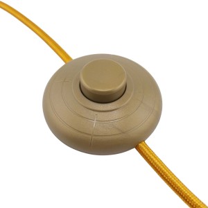 Orion Lightstyle Fußschalter Zwischenschalter 2 3 Polig Gold