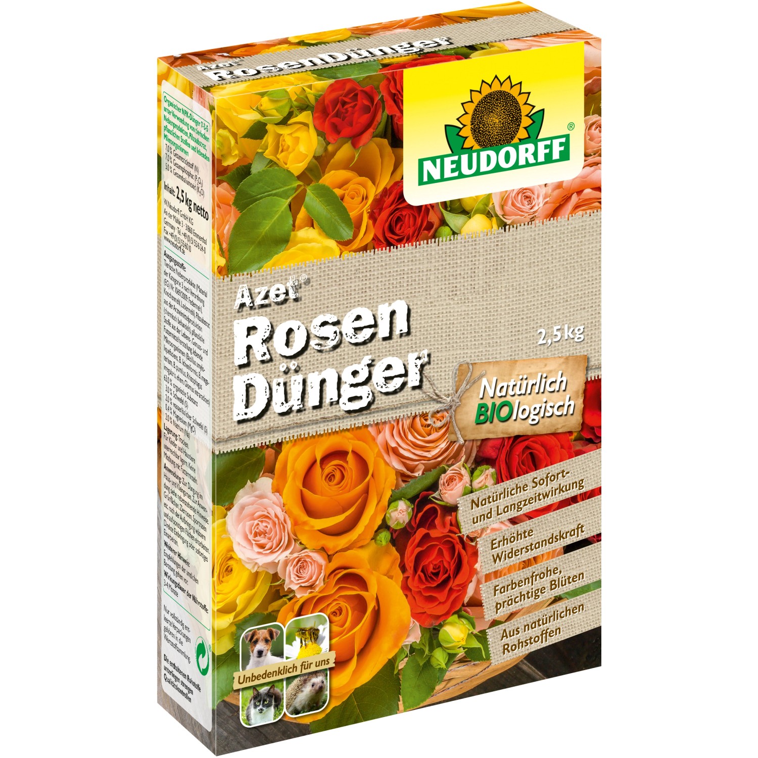 Neudorff Azet Rosen-Dünger 2,5 kg