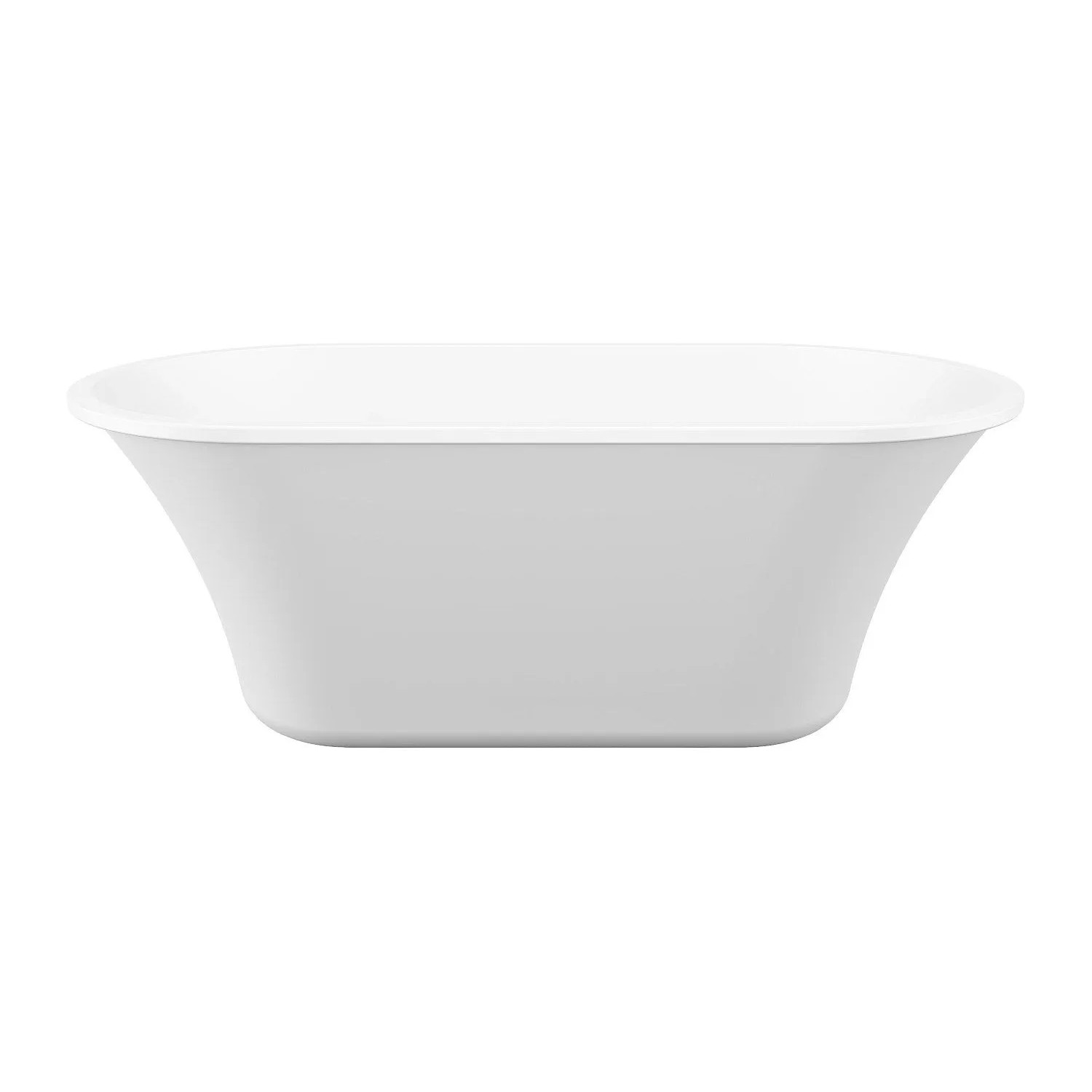 Vente-unique Freistehende Badewanne Noemie Weiß 150 cm