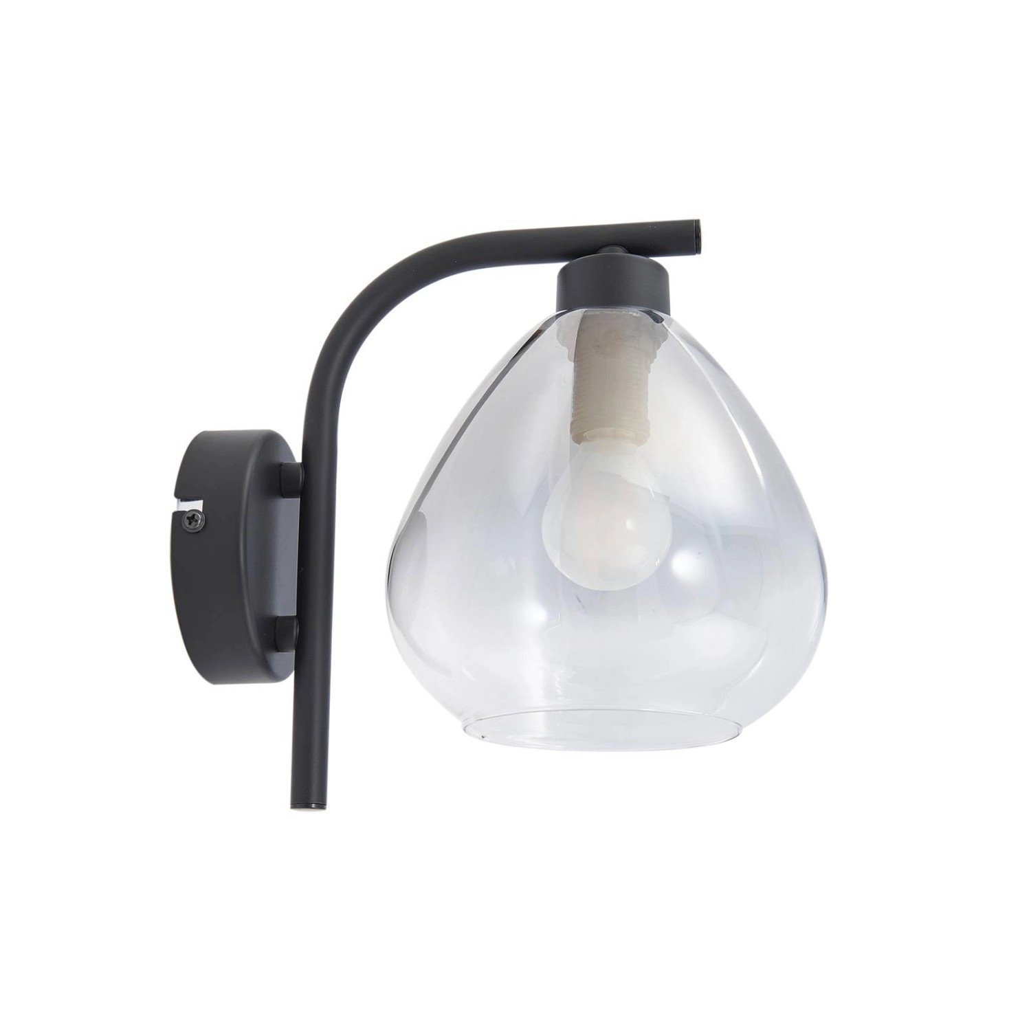 Lindby Wandleuchte Wandlampe Innen Pendura 10031155 Modern in Alu aus Glas günstig online kaufen