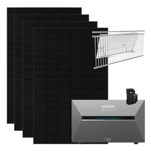 Anker SOLIX Solarbank 3 Pro 1.820 W Balkonkraftwerk mit Smart Meter Halterung Balkongeländer