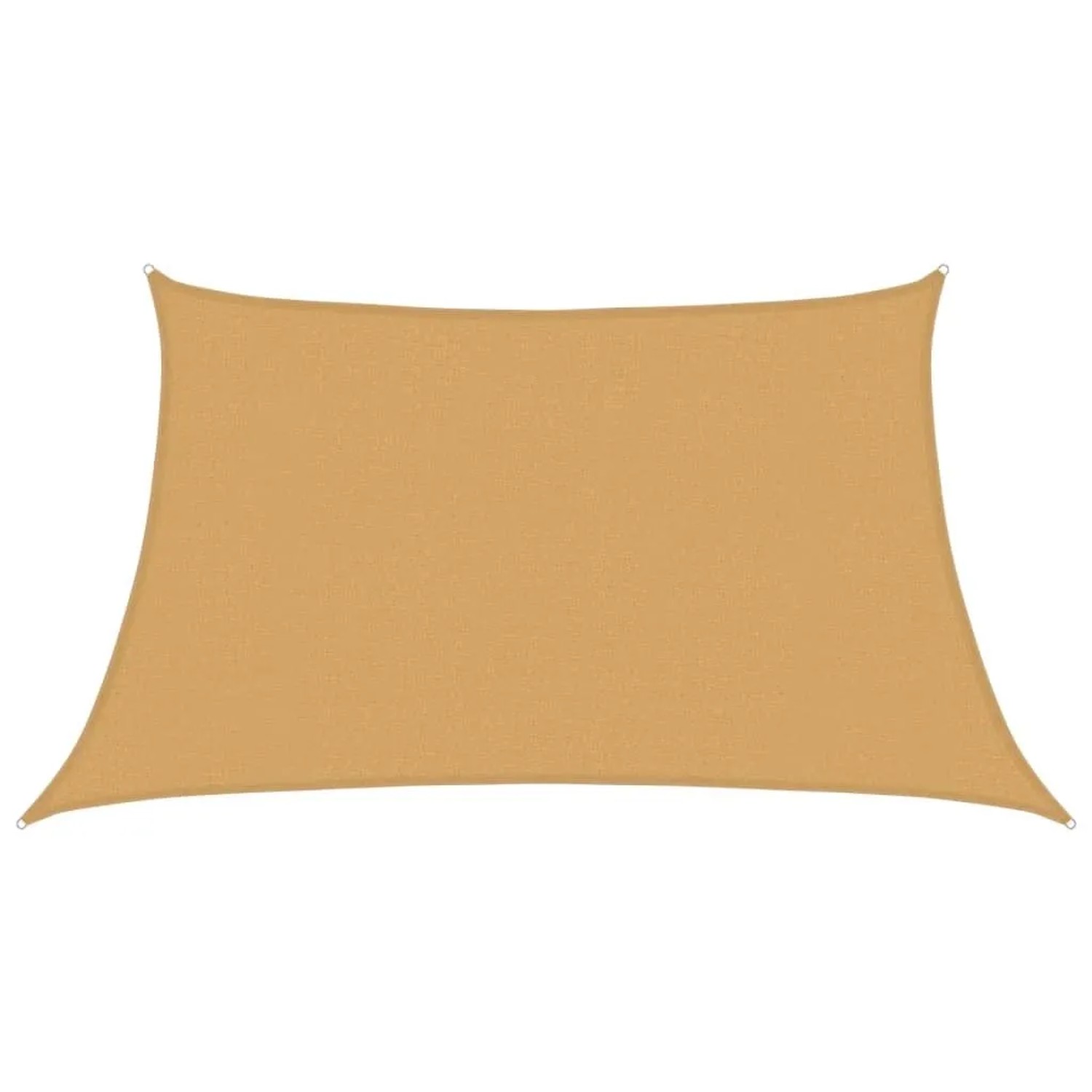 vidaXL Sonnensegel 160 g/m² Trapez Hellgrau 3/4x2 m HDPE 4002070 günstig online kaufen