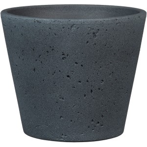 Scheurich Übertopf Roca 701, Ø 18 cm, Dark Stone, Beton-Optik.