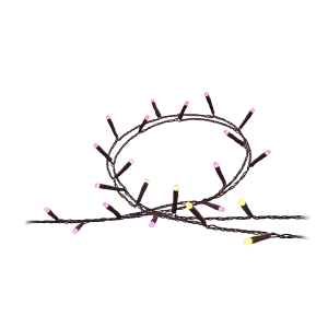 Philips Hue Festavia LED-Lichterkette, 500 LEDs, 40 m, schwarz. Außen-Lichterkette mit smarten, bunten Lichtern.