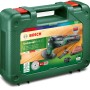 Bosch UniversalMulti 12 Akku-Multifunktionswerkzeug im grünen Koffer mit Zubehör.
