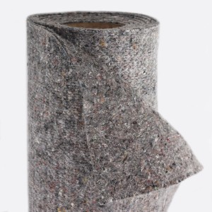 Graue Aquagart Teichvlies Rolle, 20m², 1000g, zum Schutz der Teichfolie.