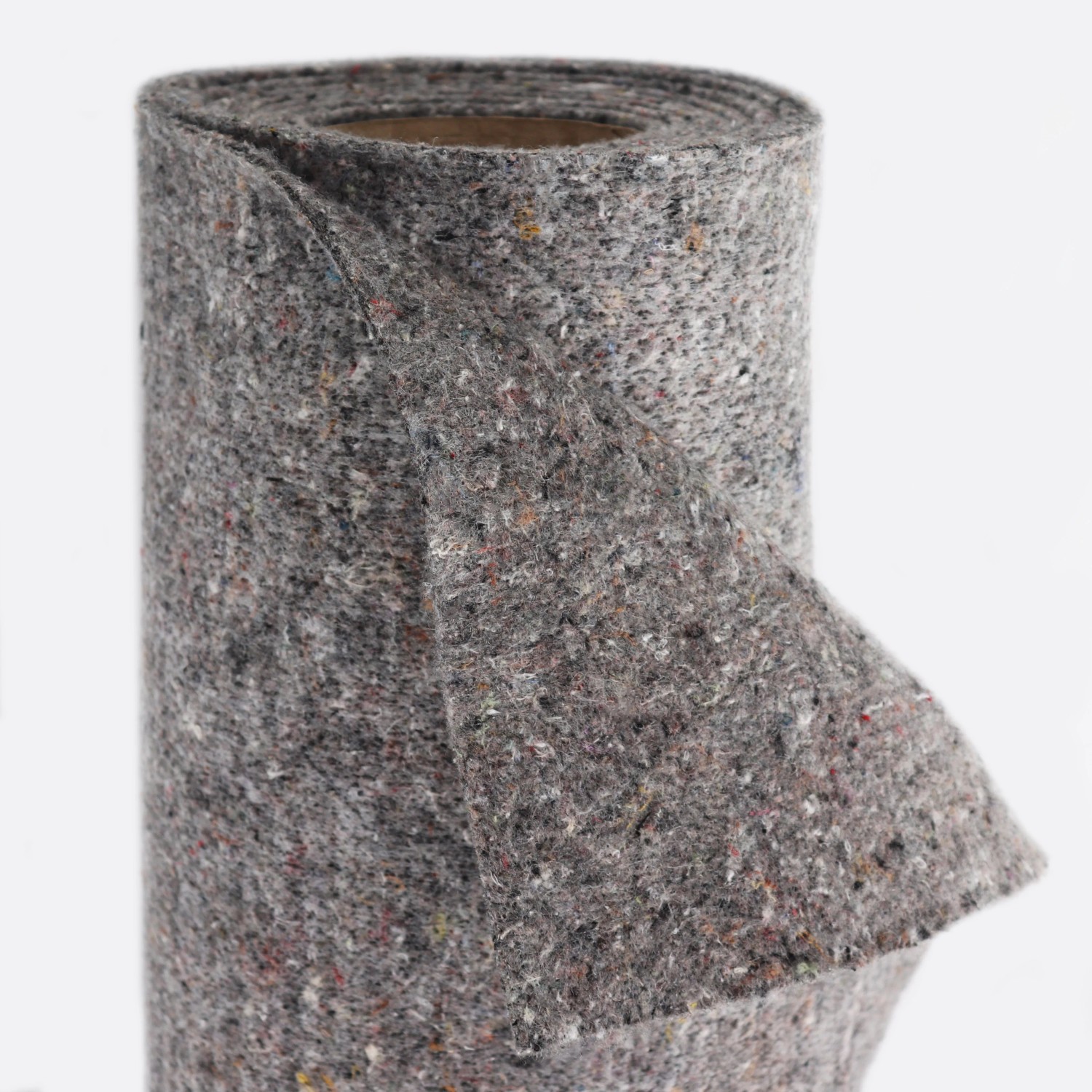 Graue Aquagart Teichvlies Rolle, 20m², 1000g, zum Schutz der Teichfolie.