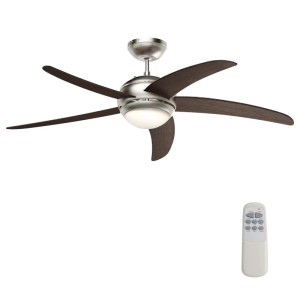 Wiltec Deckenventilator Ø136Cm Ventilator 70W Deckenlüfter Lampe Fernbedienung