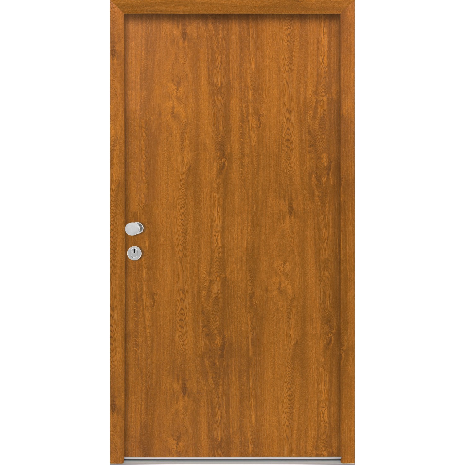 Splendoor Wohnungseingangstür BARI ACOUSTIC 44dB RC2 Links Golden Oak nach Maß