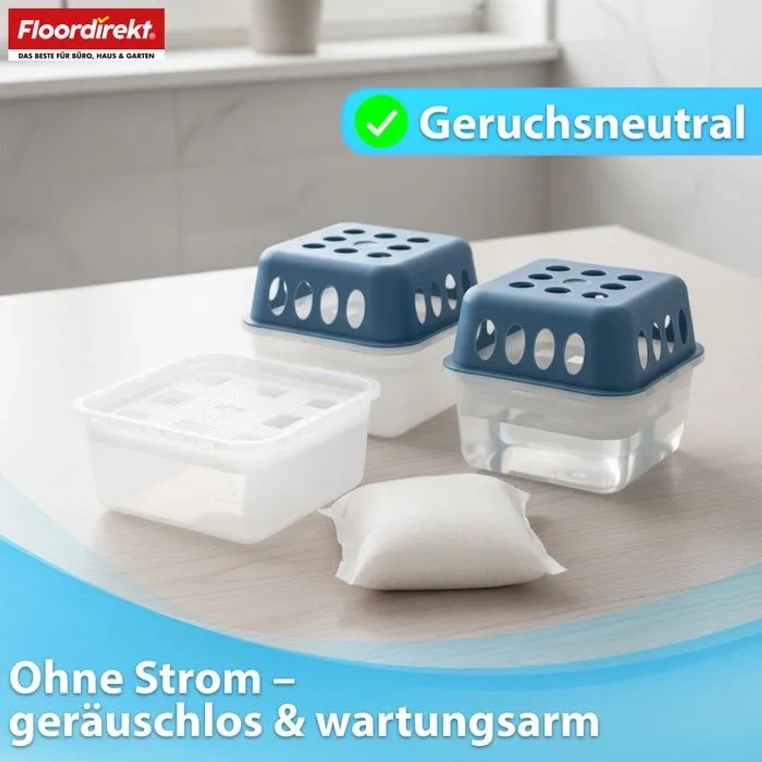 KARAT Luftentfeuchter Nachfüllpack 12er-Set für Raumentfeuchter Boxen.