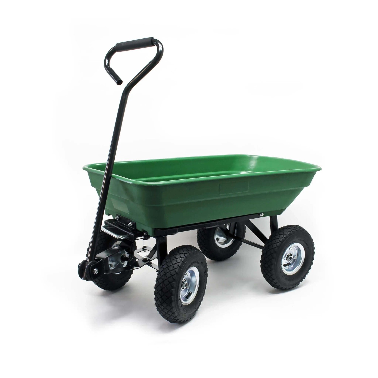 Wiltec Gartenwagen Kippfunktion 200Kg Handwagen 50L Bollerwagen Transportwagen