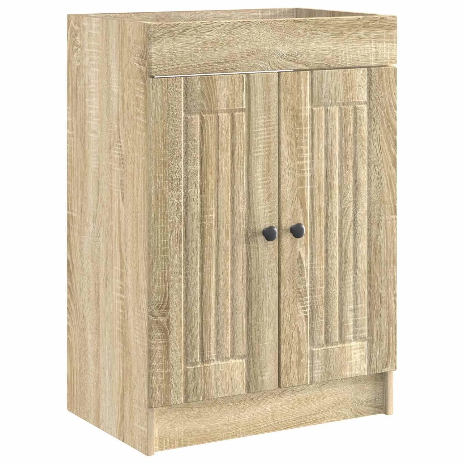 vidaXL Unter dem Waschbecken Badschrank Sonoma-Eiche 890046