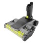 Aufsatzbürste des Ryobi Akku-Staubsaugers Advanced 18V One+ mit Anti-Tangle-Technologie und LED-Licht.