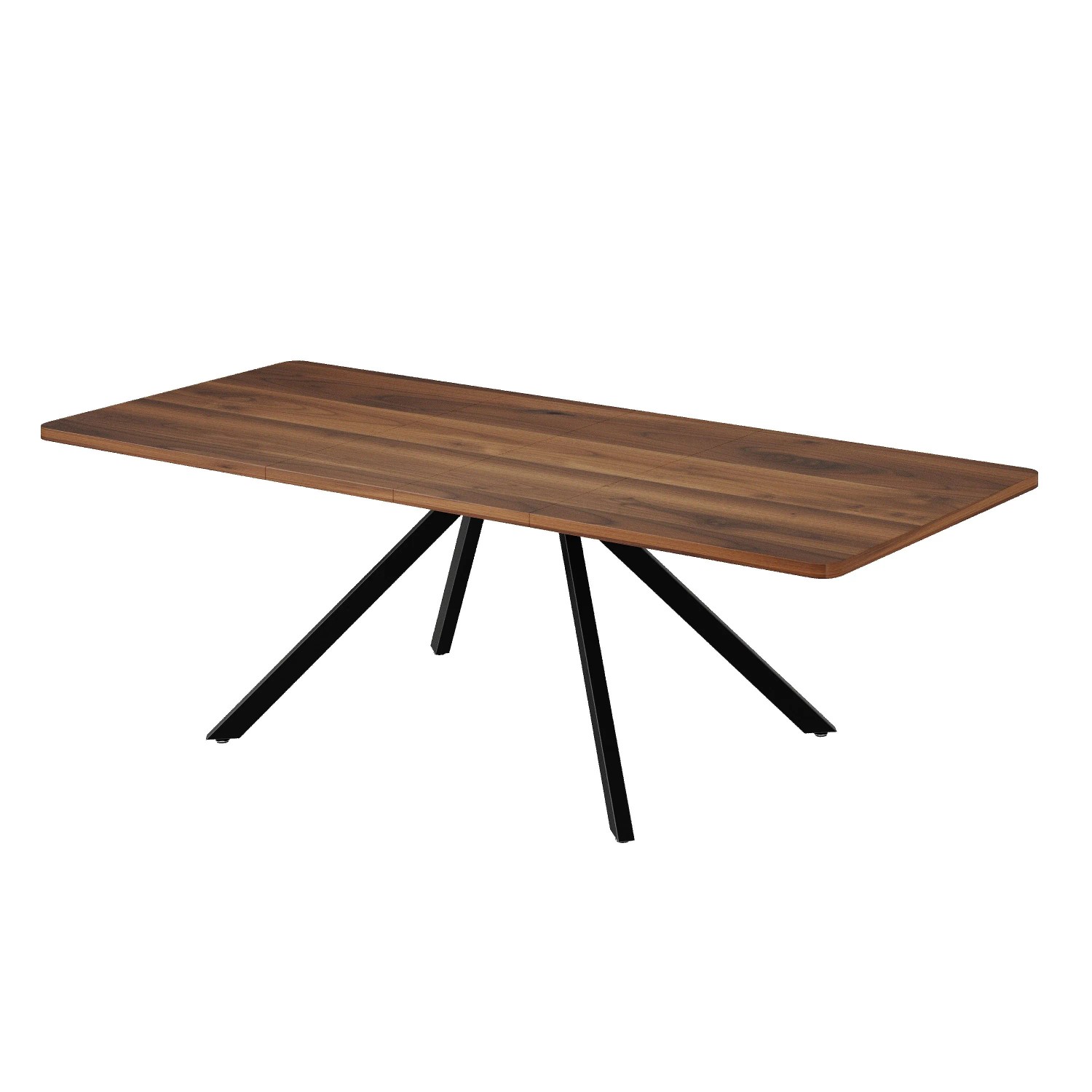 okwish Esstisch Ausziehbar für 6-10 Personen für Esszimmer/Küche 240 × 90 cm Braun