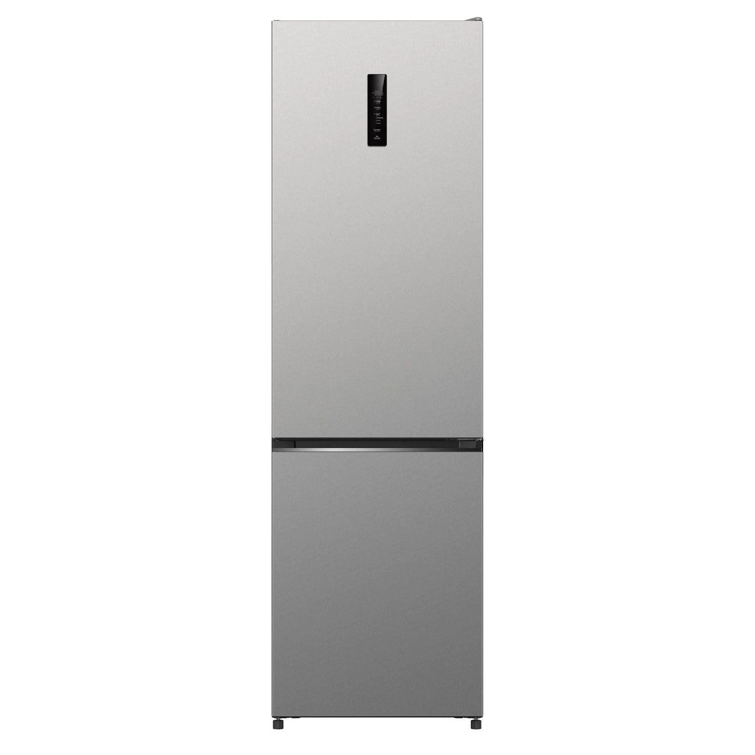 Wolkenstein Kühl-Gefrierkombination WKG405ANFDIX Dark Inox-Design