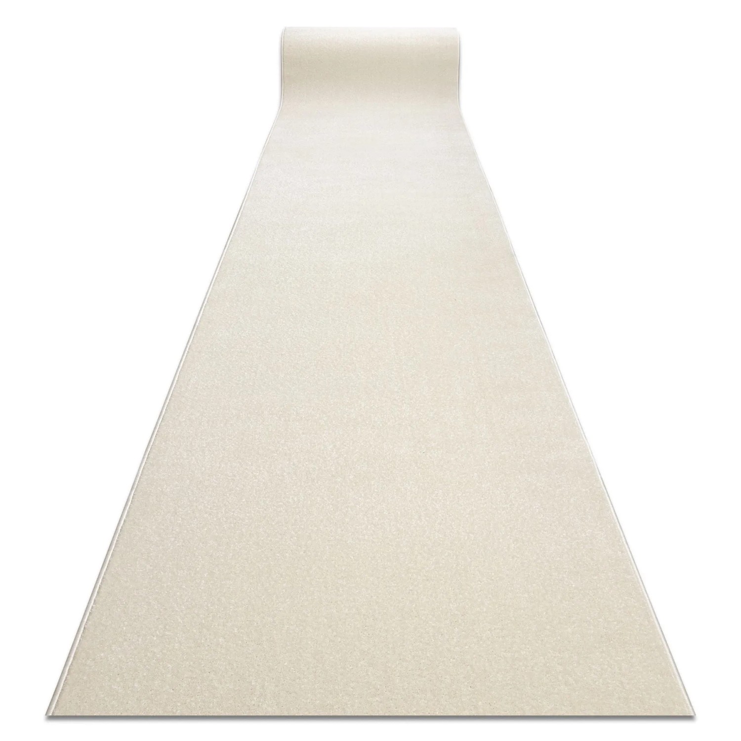 RugsX Läufer Karmel Glatt  VG15791 Weiß 80cm 500cm