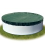 Steinbach Winterabdeckplane für Rundbecken Ø 360 cm, grüne Poolabdeckung auf Pool.