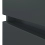 Detailaufnahme: Held Möbel Einzelwaschtisch Ferrara, 100 cm, Grau Matt, Schubladen mit Softclose.