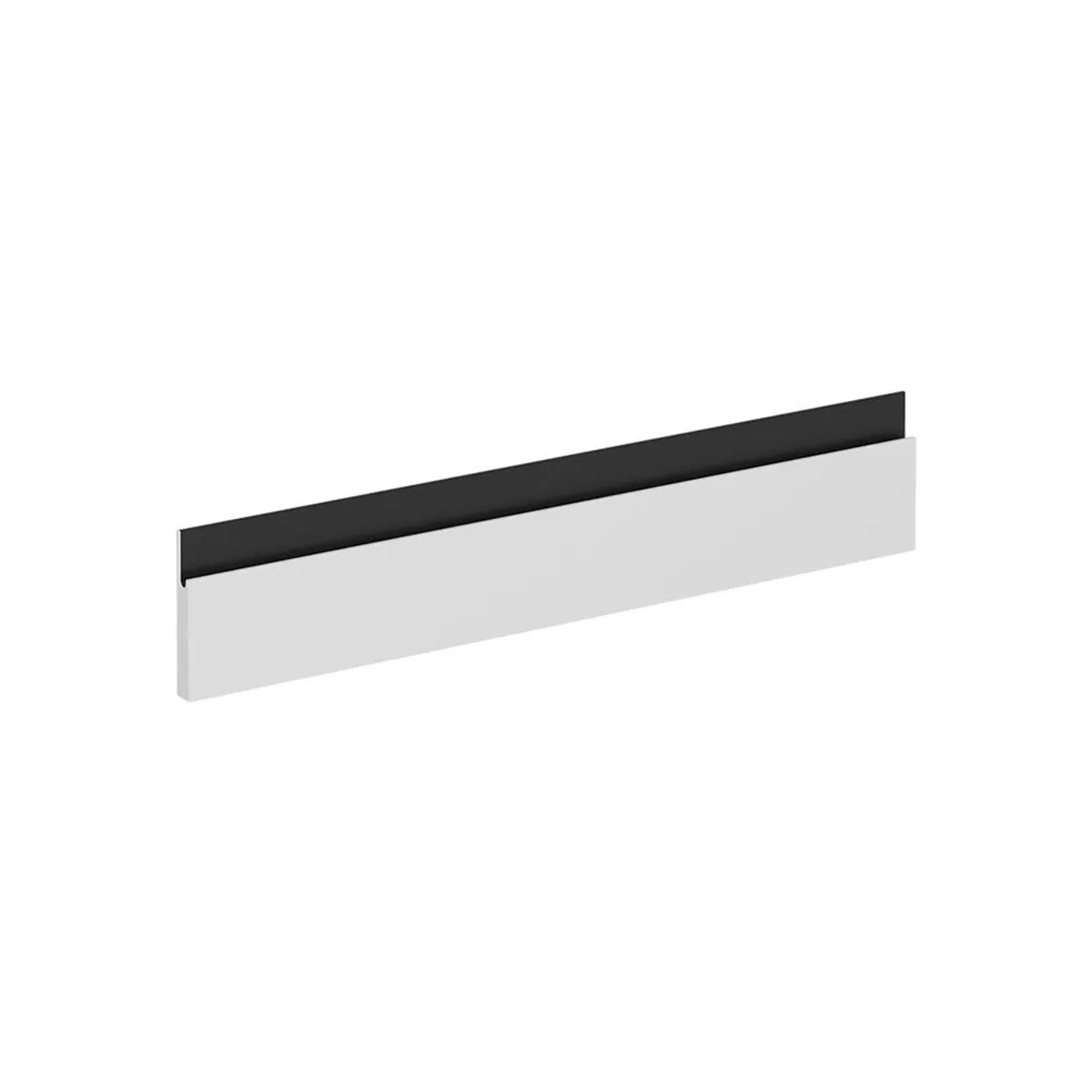 Vicco Küchenfront R-Line Weiß 60 x 11 Möbelfront für den Herdumbauschrank Art Nr 39497