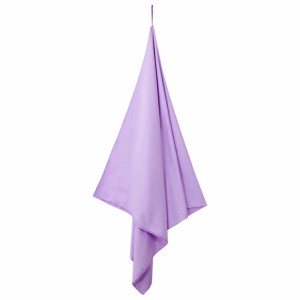 vidaXL Sporthandtücher 2 Stk Lila 200 x 100 cm Polyester und Polyamid 42011486